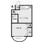 1DKの間取り
