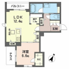 1SLDKの間取り