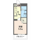 1Kの間取り