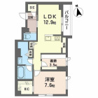 2LDKの間取り