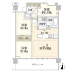 3LDKの間取り