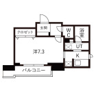 1Kの間取り