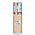 月村マンション№28の間取り画像