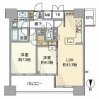 2LDKの間取り