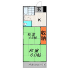 2Kの間取り