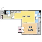 1DKの間取り