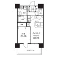 HF西新宿レジデンスEASTの間取り画像