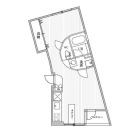 1Rの間取り