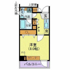 1Kの間取り