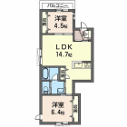 2LDKの間取り