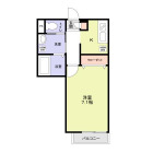 1Kの間取り