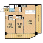 2LDKの間取り