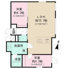 2LDKの間取り