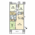 クレストシティレジデンスの間取り画像