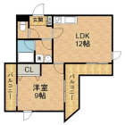 1LDKの間取り