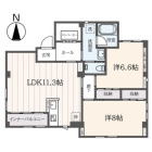 2LDKの間取り