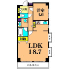 1LDKの間取り