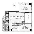 2LDKの間取り