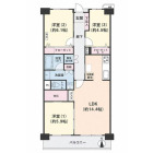 3LDKの間取り