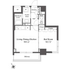 1DKの間取り