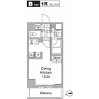 1Rの間取り