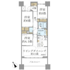 3LDKの間取り