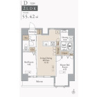2LDKの間取り