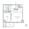 ONE ROOF FLAT TOGOSHIの間取り画像