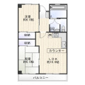 マンションプレールの間取り画像