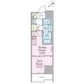クレストコート蔵前レジデンスの間取り画像