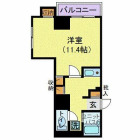 1Kの間取り