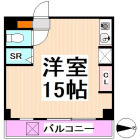 1Rの間取り