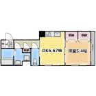 1DKの間取り
