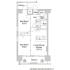 2LDKの間取り