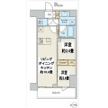 クレストコート本所吾妻橋North 本所吾妻橋ノースの間取り画像