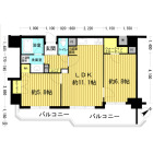 2LDKの間取り