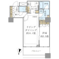 Brillia大井町 LA VIE EN TOWERの間取り画像