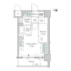 1DKの間取り