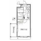 1Kの間取り