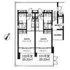 1Kの間取り