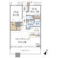 Brillia Mare 有明 Tower&Gardenの間取り画像