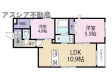 クラージュの間取り図画像