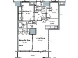 THE TOKYO TOWERS MIDTOWERの間取り図画像