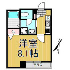 1Kの間取り