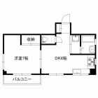1DKの間取り