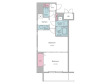 レジディア神田岩本町Ⅱの間取り図画像
