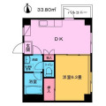 アゼーム冬木の間取り画像