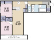 Belle Graceの間取り図画像