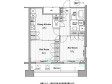レジディア錦糸町Ⅱの間取り図画像