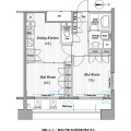 レジディア錦糸町Ⅱの間取り画像